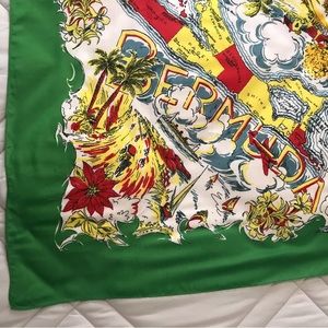 J. Crew “Bermuda” scarf. Approximately 40” square.